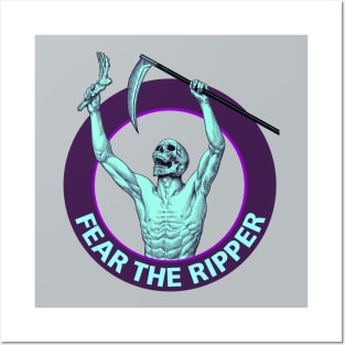 Fear the ripper, heel hook, foot lock Posters and Art